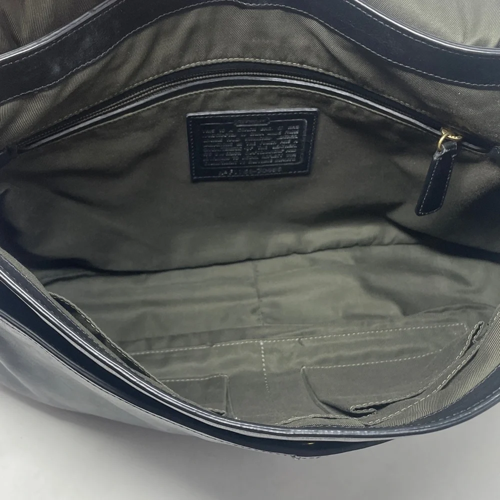 Coach Bleecker Legacy Leather Courier Bag F1169-70486🖤